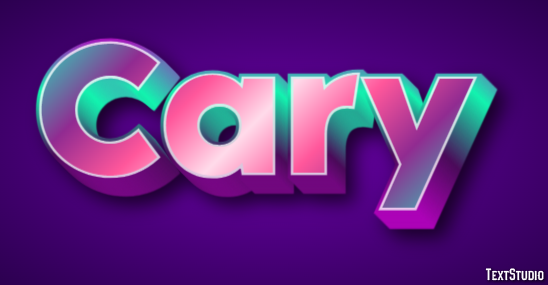 Cary Texteffekt