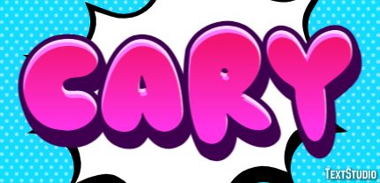 Cary Text Effect