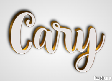 Cary Text Effect