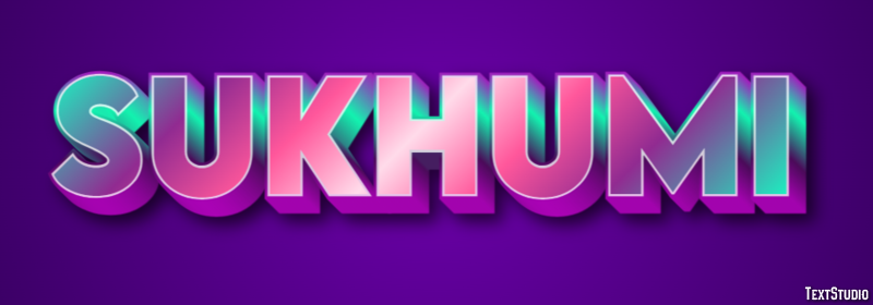 Sukhumi Text Effect