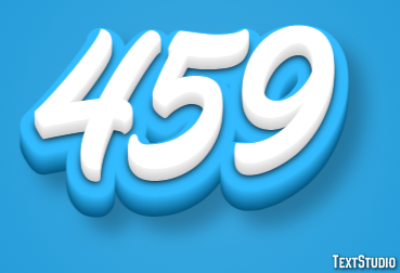 459 Efecto de Texto