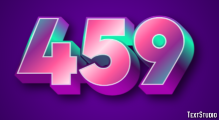 459 Efecto de Texto