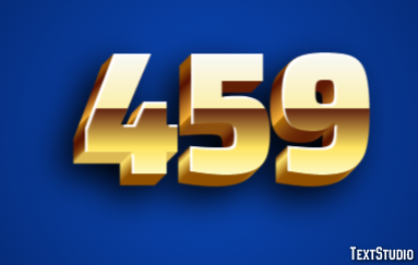 459 Efecto de Texto