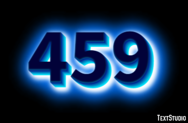 459 Efeito de texto