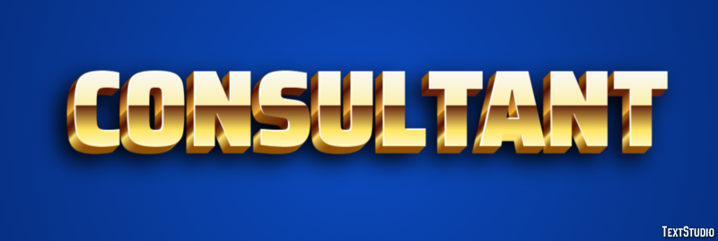 Consultant Text Effect