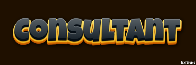 Consultant Text Effect