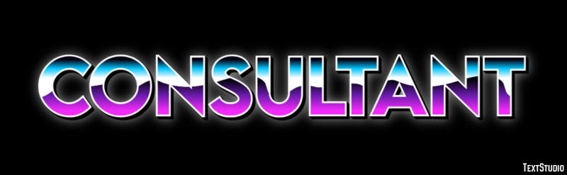 Consultant Text Effect
