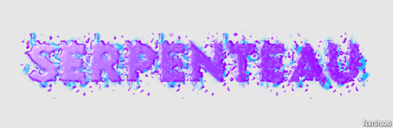 Serpenteau Effet de Texte