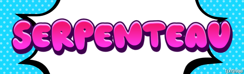 Serpenteau Text effect