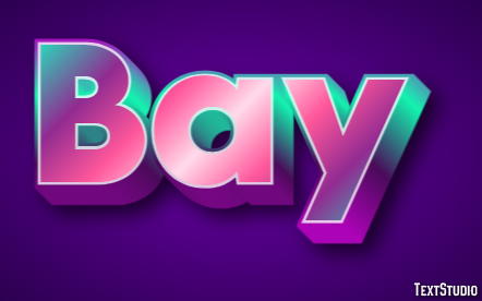 Bay Text Effect