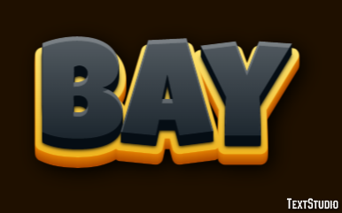 Bay Text Effect