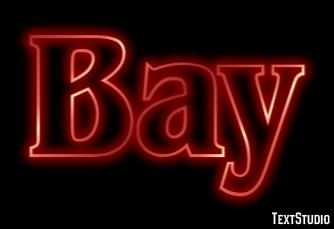 Bay Text Effect