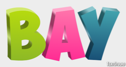 Bay Text Effect