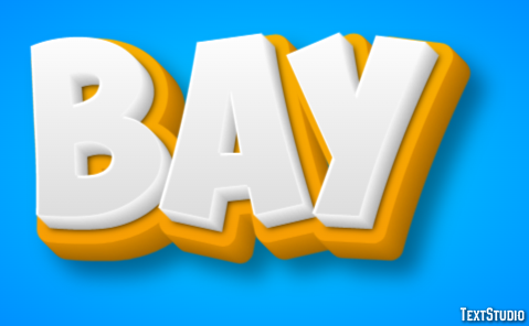 Bay Text Effect