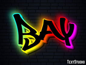 Bay Text effect
