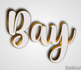 Bay Effet de Texte