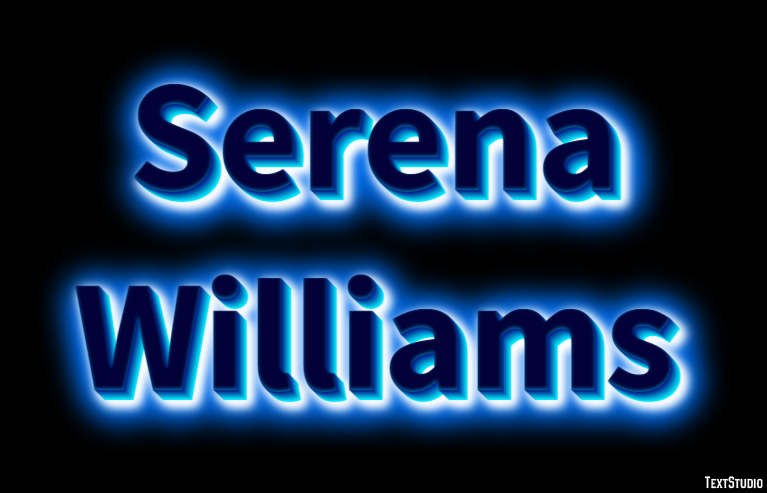 Serena Williams Efekt tekstowy
