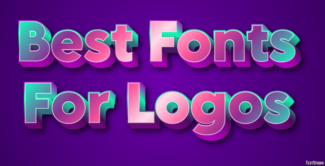 Best Fonts For Logos テキスト効果