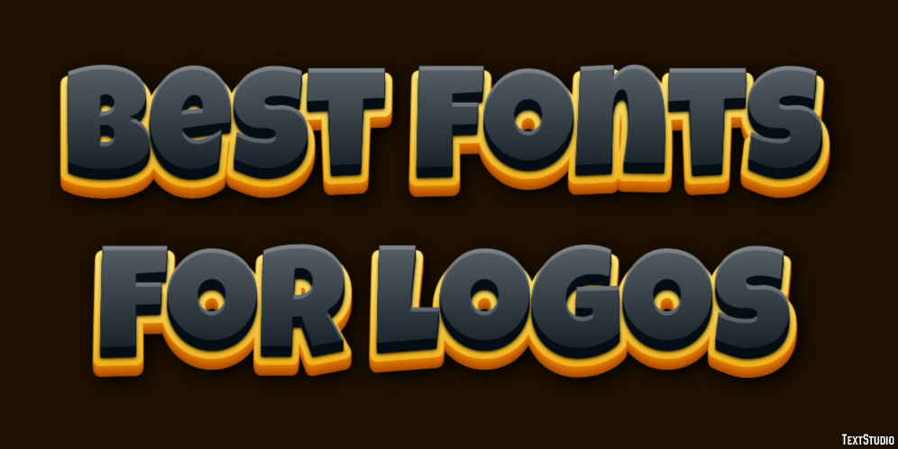 Best Fonts For Logos Effetto testo