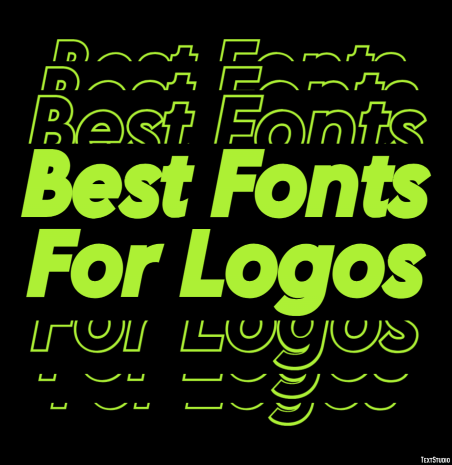 Best Fonts For Logos Efecto de Texto