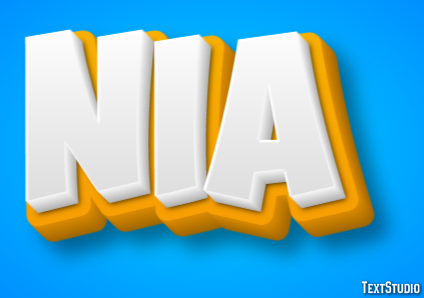Nia Efekt tekstowy