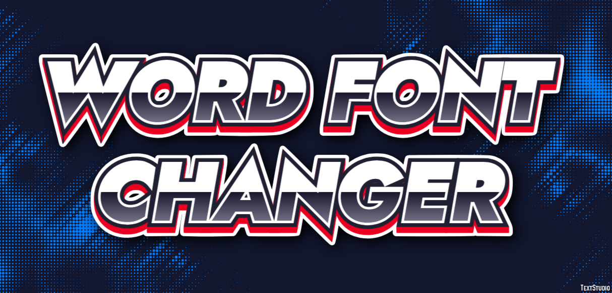Word Font Changer Effetto testo
