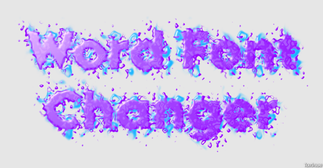 Word Font Changer Effetto testo