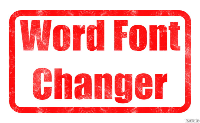 Word Font Changer Effetto testo