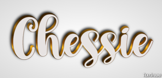 Chessie Text Effect
