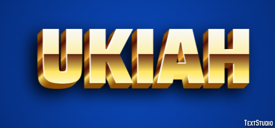 Ukiah Efekt tekstowy