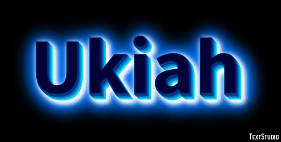 Ukiah Efekt tekstowy