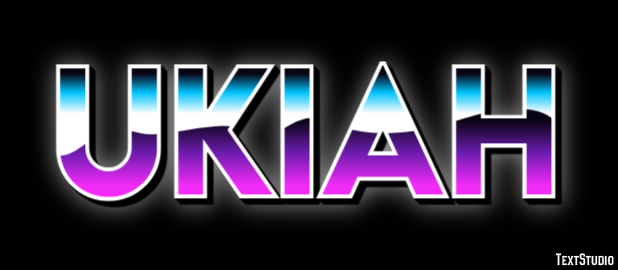 Ukiah Efekt tekstowy