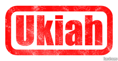 Ukiah Efekt tekstowy