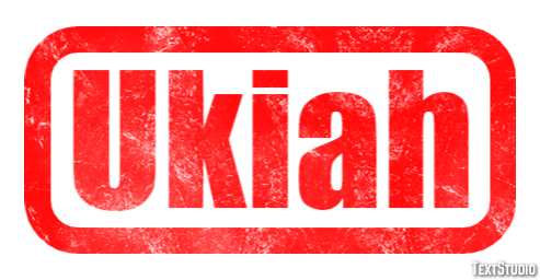 Ukiah Efekt tekstowy