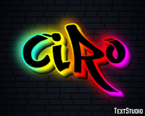Cirò Effetto testo