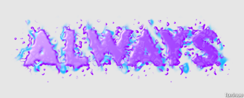 Always Text Effect