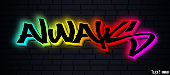 Always テキスト効果