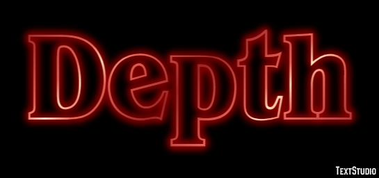 Depth Text Effect