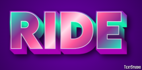 Ride Metin Efekti