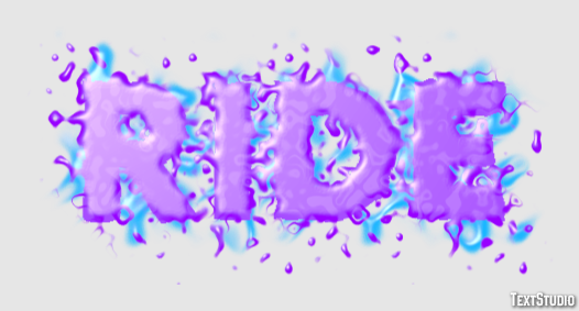 Ride Text Effect
