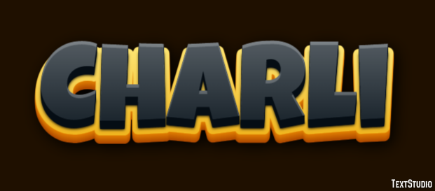 Charli Text effect