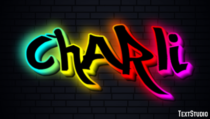 Charli Efecto de Texto
