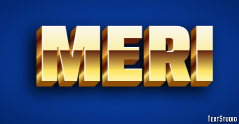 Meri Texteffekt
