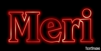 Meri Texteffekt