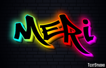 Meri Texteffekt