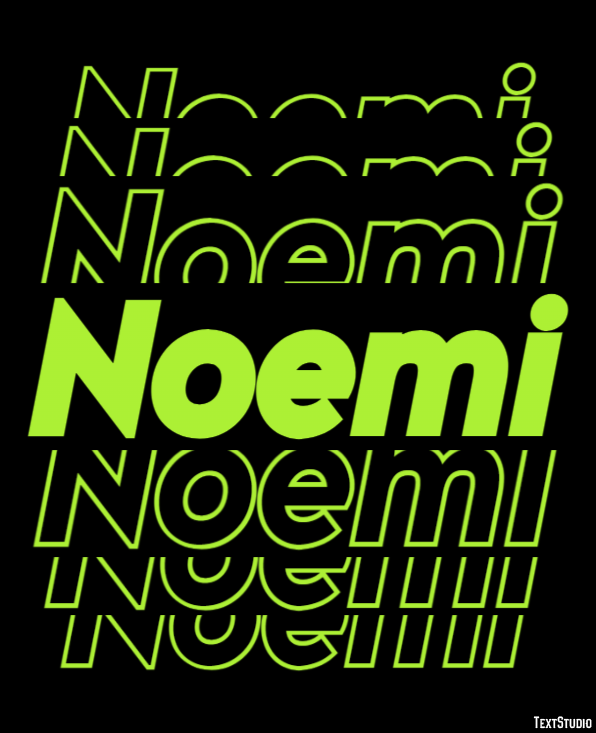 Noemi Efekt tekstowy