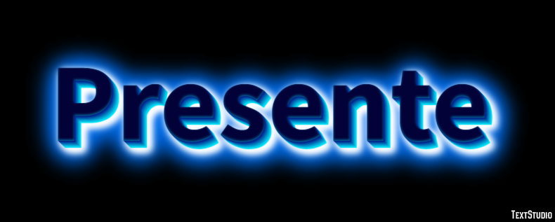 Presente テキスト効果