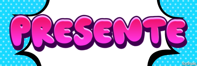Presente Efeito do texto