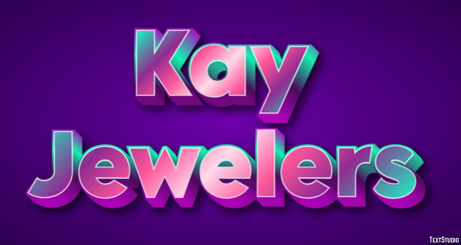 Kay Jewelers Texteffekt