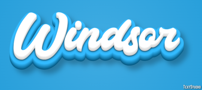 Windsor Efekt tekstowy